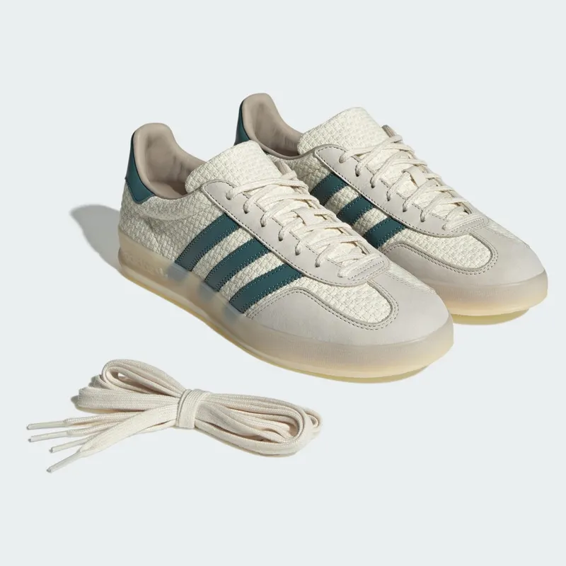 Adidas Gazelle Indoor “Cream White / Preloved Teal” (JR3837)