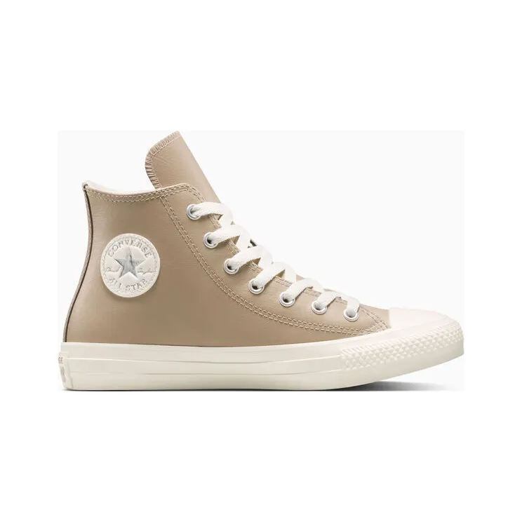 Converse Chuck Taylor All Star Leather + Fuzzy-Lining Vintage Cargo/Egret/Egret (A14332C)