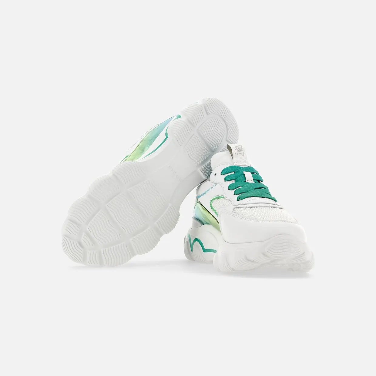 Hogan Hyperactive White Green Blue (HXW5490ET00O9L0VAT) (4)
