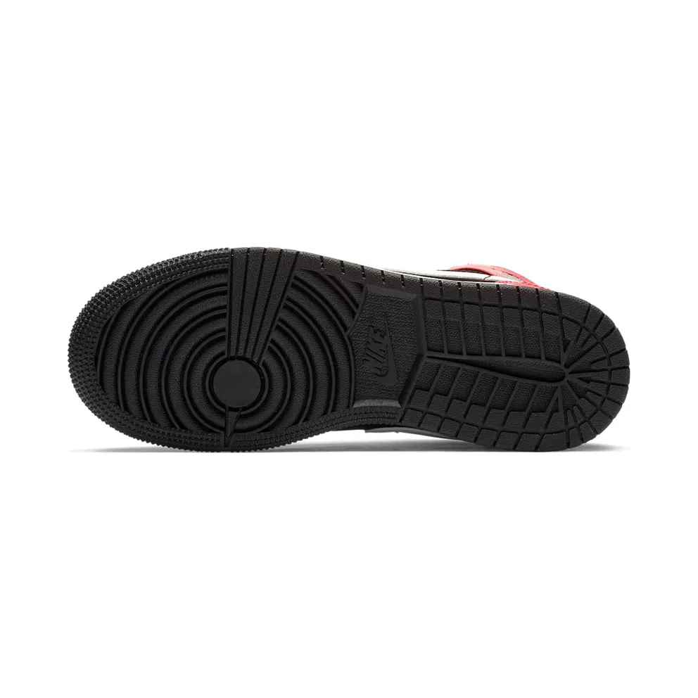 Jordan 1 Mid Infrared 23 (GS) Black/White-Infrared 23 (554725-061)
