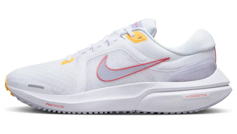 Nike Air Zoom Vomero 16 “White / Sea Coral / Topaz Gold / Oxygen Purple” (DA7698-105)