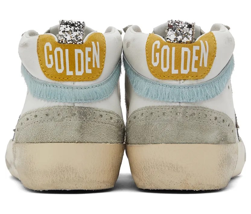 Golden Goose SSENSE Exclusive White & Gray Mid Star Classic Sneakers (GWF00122.F003602.81883) (2)