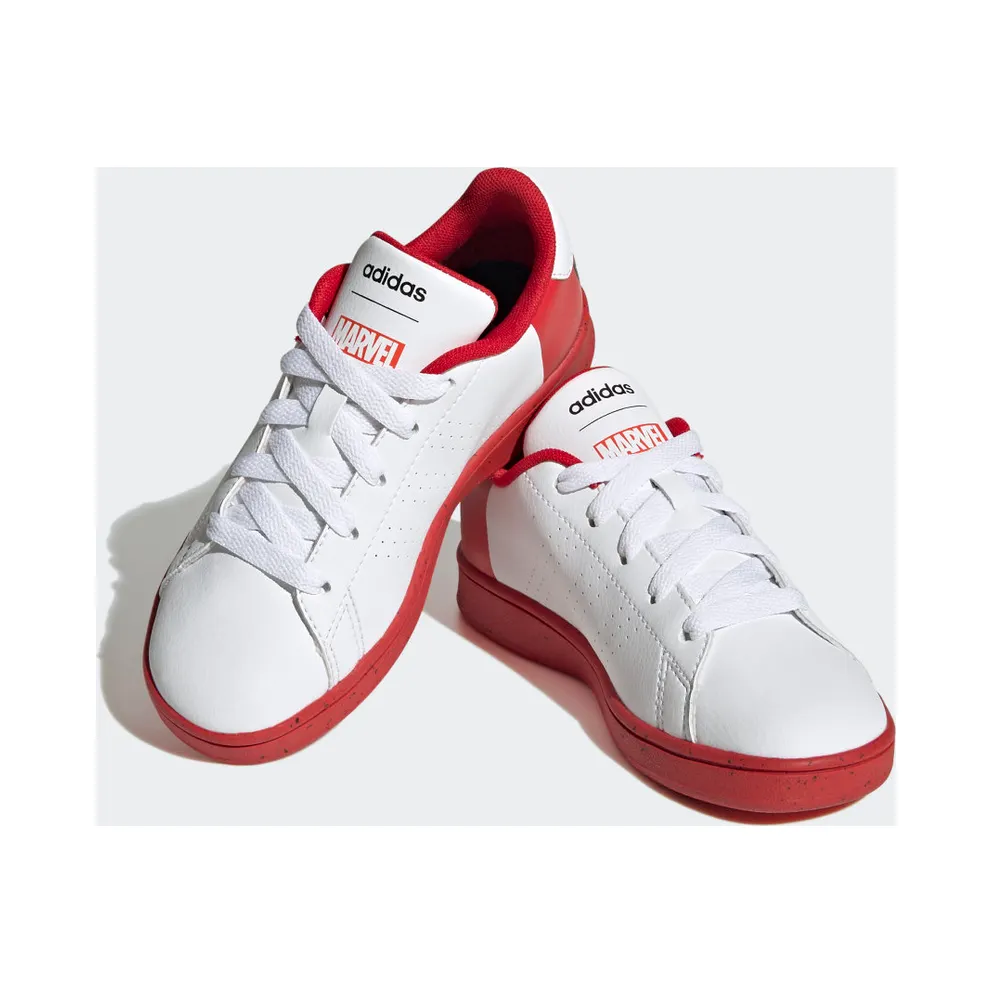 Adidas adidas x Marvel Advantage Spider-Man Lace Cloud White / Cloud White / Better Scarlet (HQ8838)