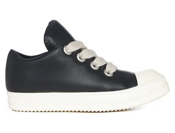 Rick Owens Jumbo Lace Padded Low Black Milk (RP02C1883-LLPW2-911)