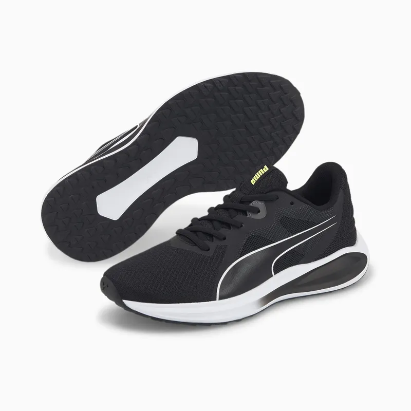 PUMA Twitch Runner Youth Black/White (384537-01)