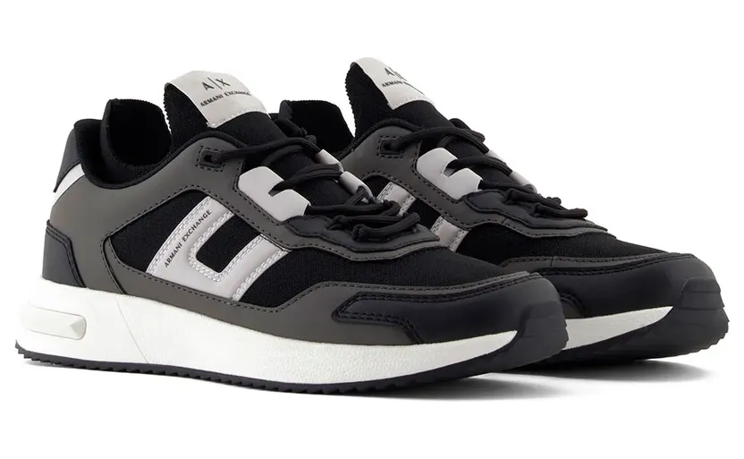Armani Exchange Armani sneaker Dark Gull Gray / Black (XM001682AF17359U80927)