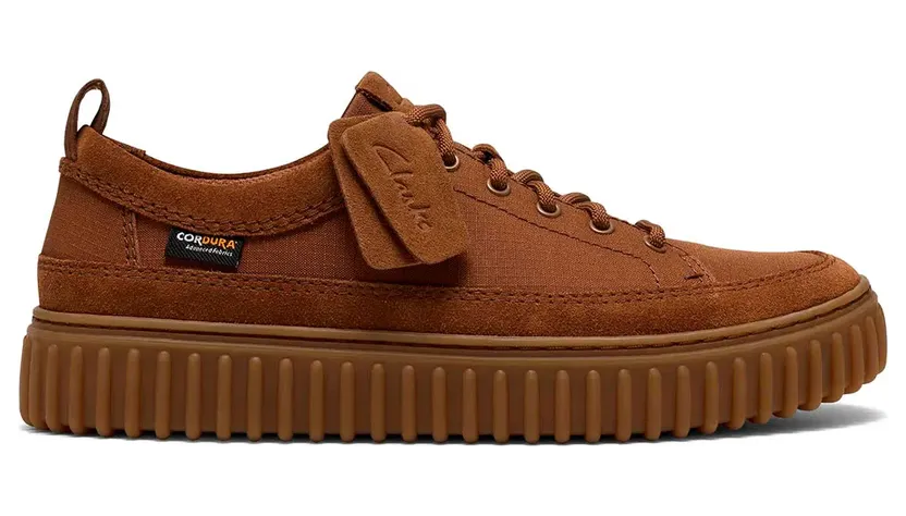 Clarks Shoes Torhill Lace Shoes 26329461-TanCombi