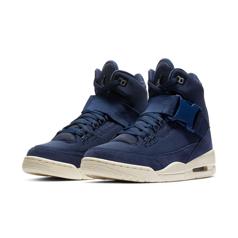 Jordan 3 Retro Explorer XX Midnight Navy Light Cream (W) Midnight Navy/Light Cream-Light Cream (BQ0006-401)