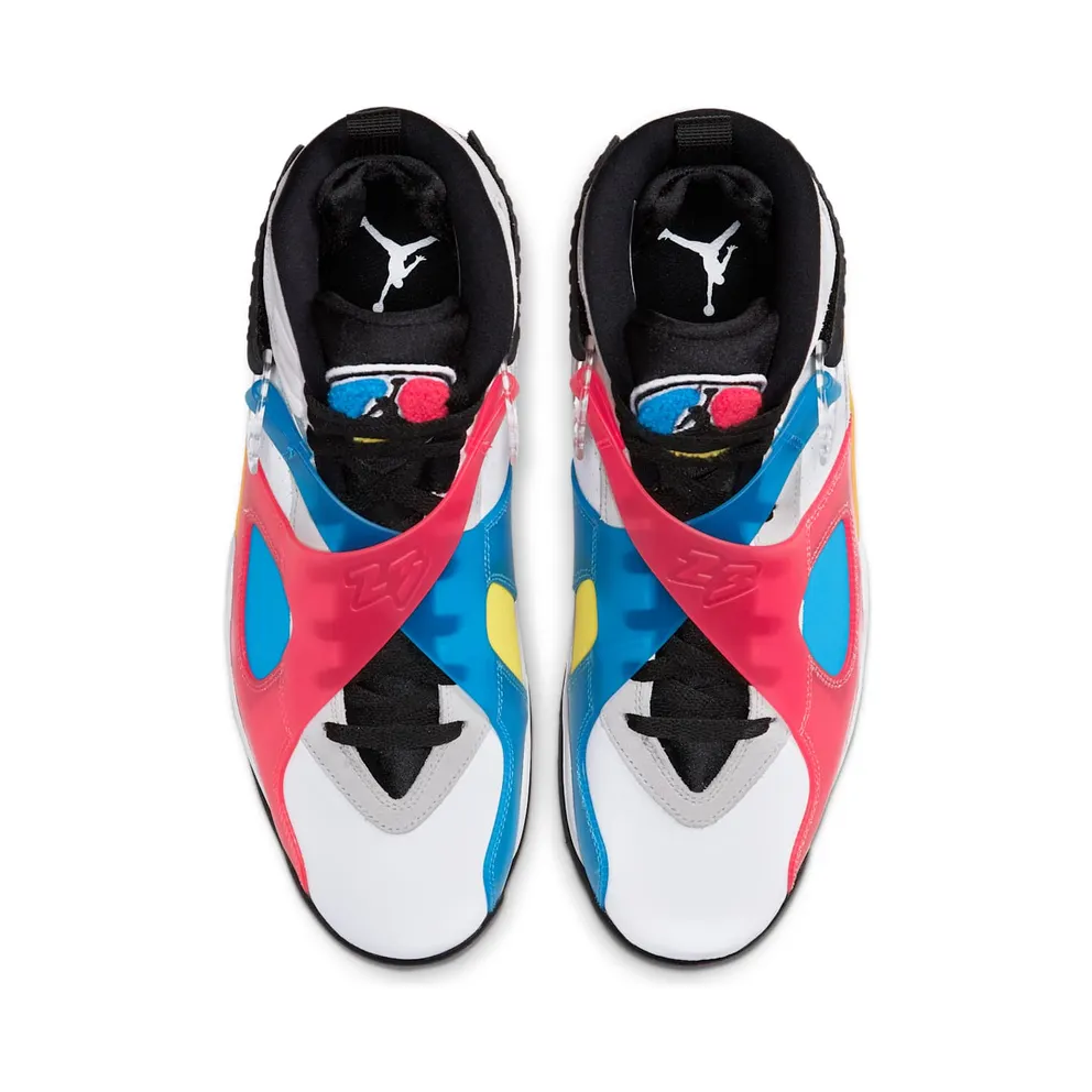 Jordan 8 SP Retro SE White Multicolor White/Black-Red Orbit (BQ7666-100)