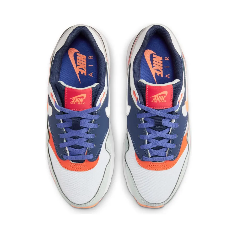 Nike Air Max 1 Light Silver/Midnight Navy/Astronomy Blue/Total Orange (FQ7407-001)