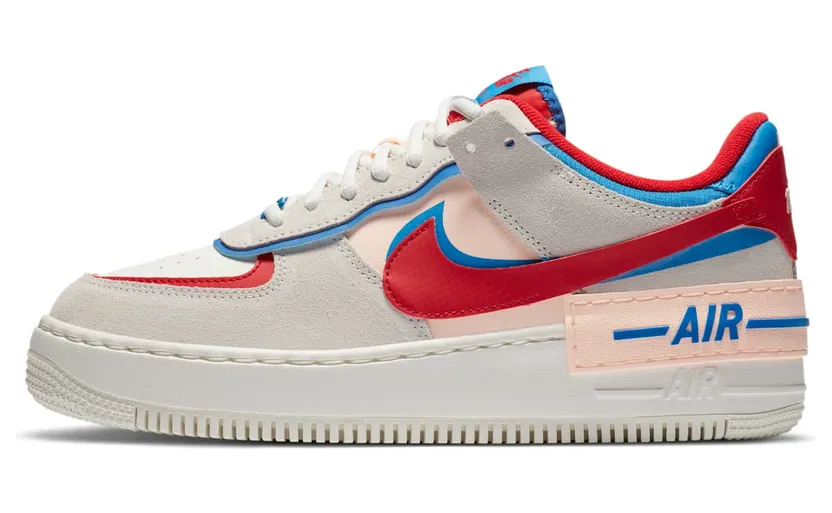 Nike Air Force 1 Shadow Sail Red Photo Blue (CU8591-100)