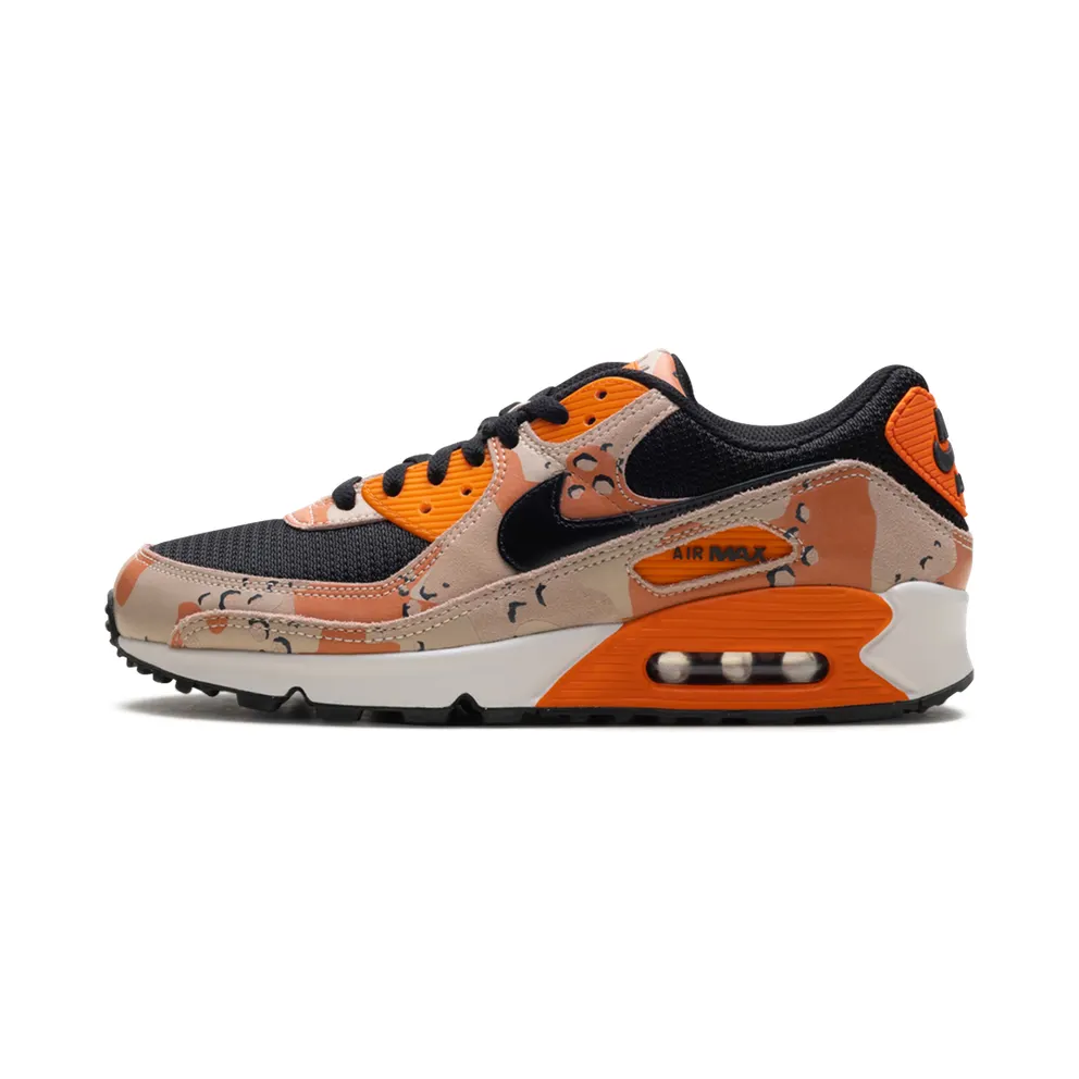 Nike Air Max 90 Premium “Bio Beige / Safety Orange / Phantom / Black” (IF1721-201)