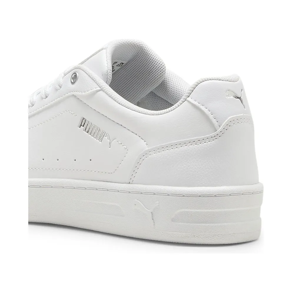 Puma Court Classy “Puma White / Puma Silver” (395021_01)