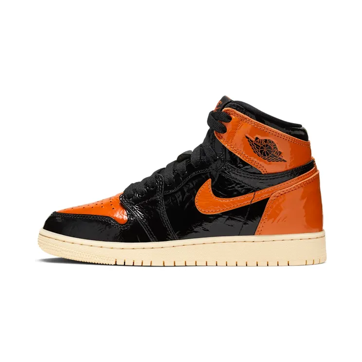 Air Jordan 1 Retro High OG Shattered Backboard 3.0 – GS “Black / Pale Vanilla-starfish” (575441-028)