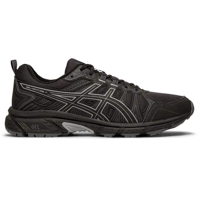 ASICS Gel-Venture 7 Black Sheet Rock (4E Wide) (1011A561-001)