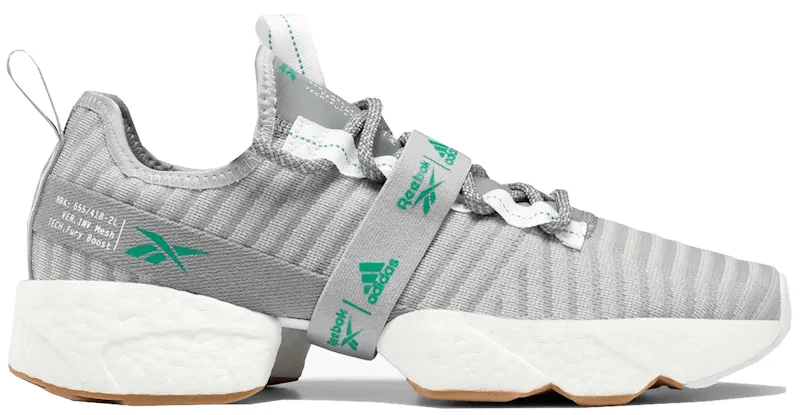 Reebok Sole Fury Boost True Grey Emerald True Grey/Emerald-Reebok White (Other Brands Other)