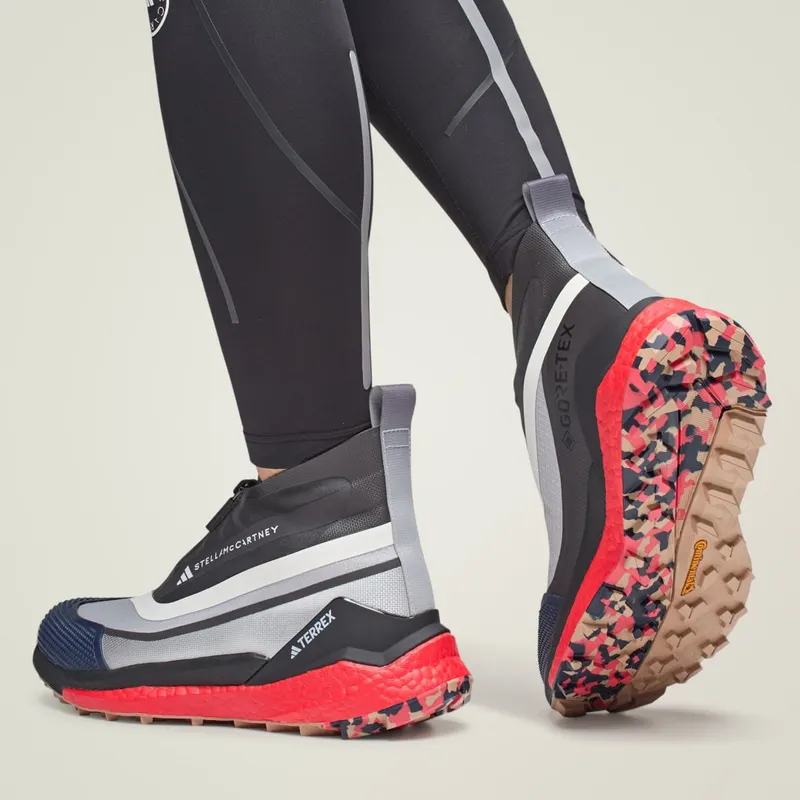 Adidas adidas by Stella McCartney x Terrex Free Hiker Gore-Tex Boots Silver Metallic / Cloud White / Active Red (IF1792)