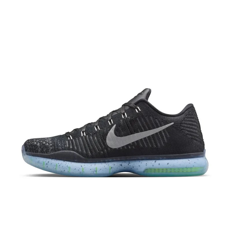 Nike Kobe 10 Elite HTM Arrowhead Black/Metallic Silver (805937-002)