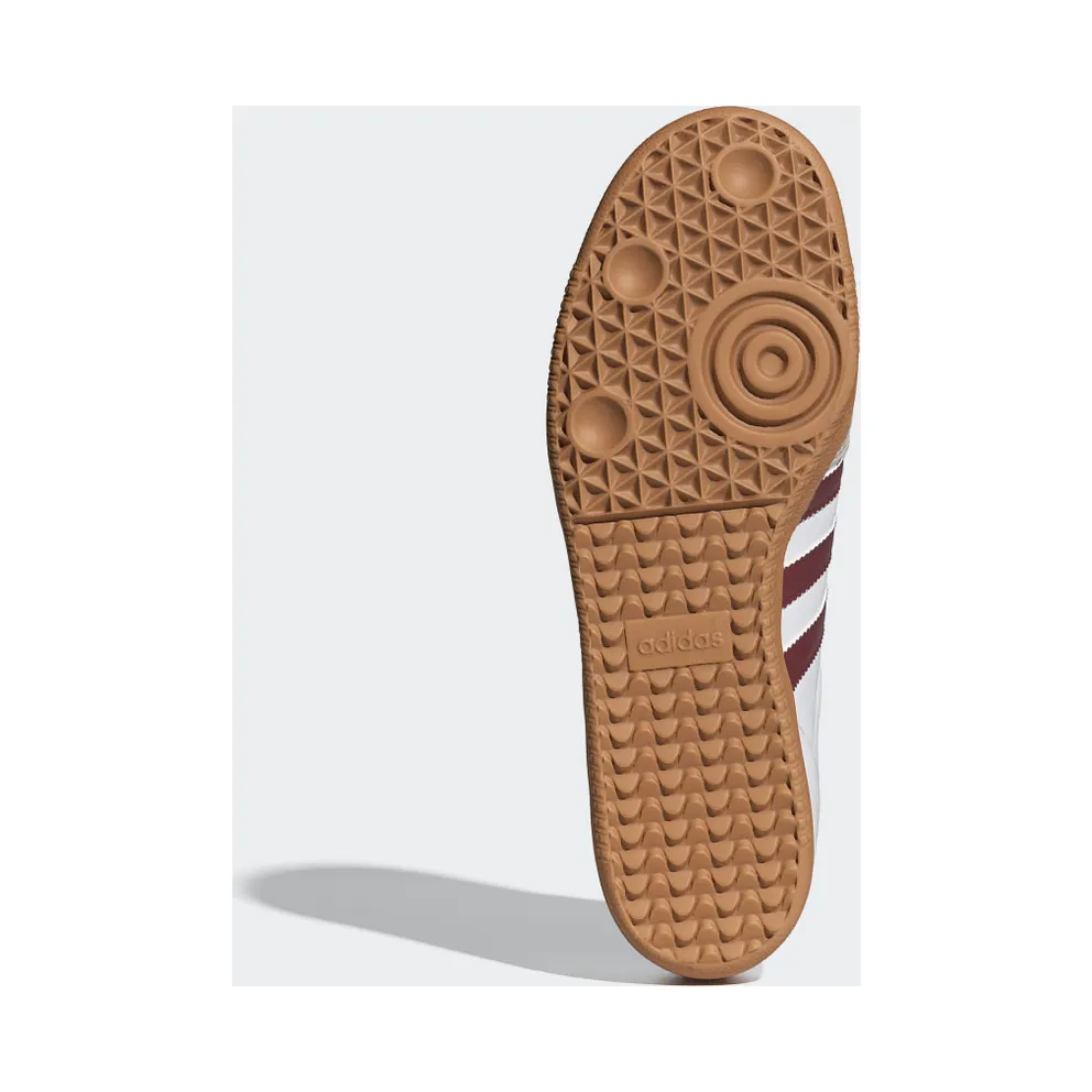 adidas Samba OG Cloud White / Collegiate Burgundy / Gum (IF3813)