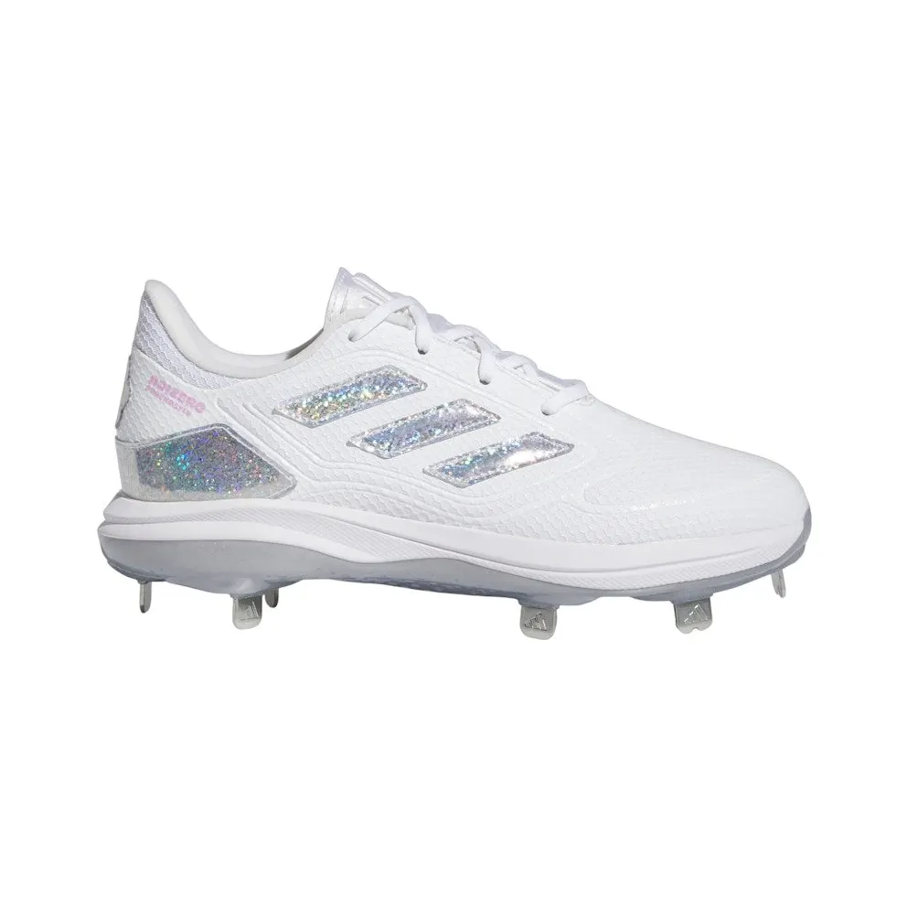adidas Adizero Purehustle 3 Sis Bates Cloud White Silver Metallic Team Solar Yellow (ID1664)