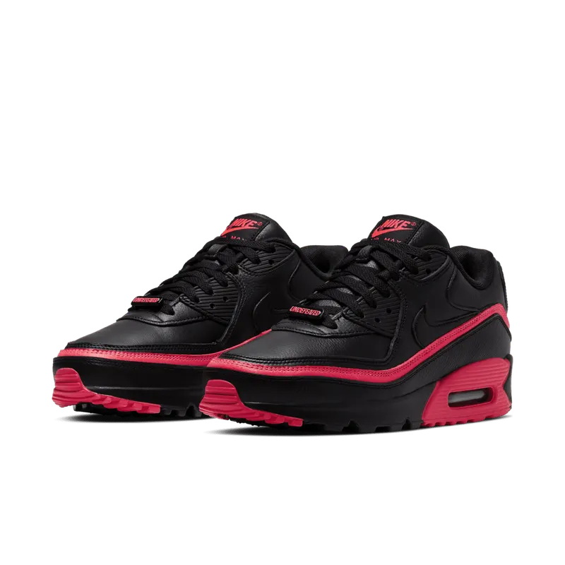 Nike x Undefeated Air Max 90 Black Red (2019) (CJ7197-003)