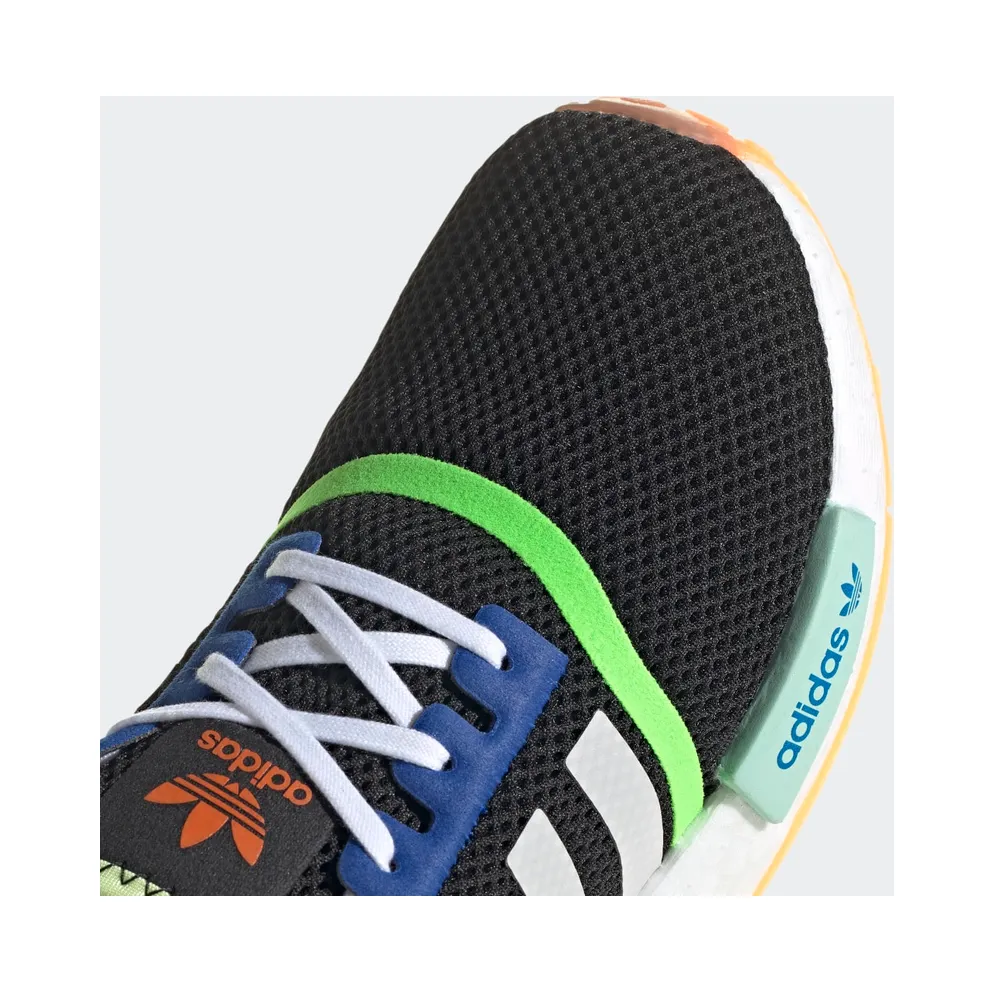adidas NMD_R1 Core Black / Cloud White / Screaming Orange (G55501)