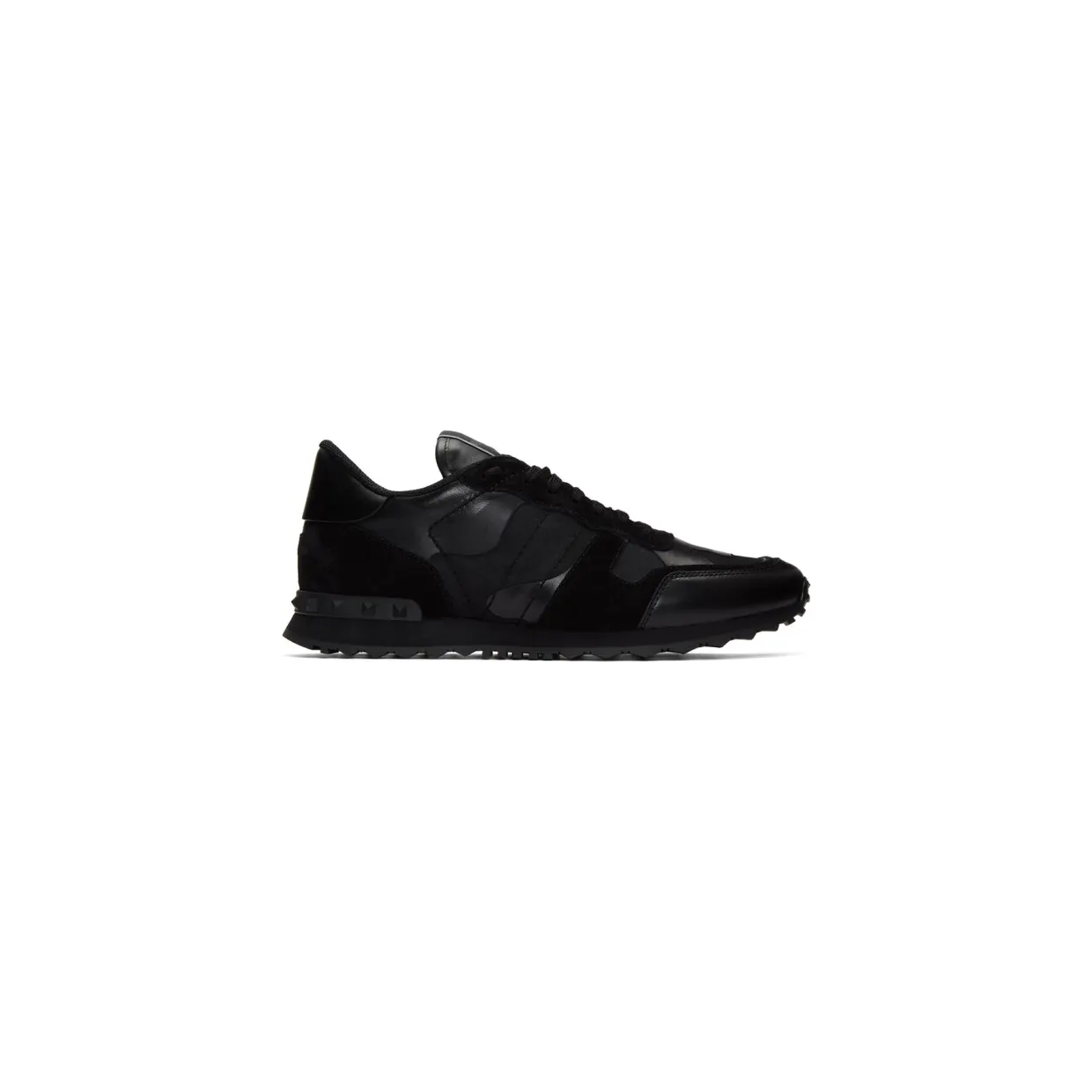 Valentino Black Valentino Garavani Camo Rockrunner Sneakers (VY2S0723NSD)