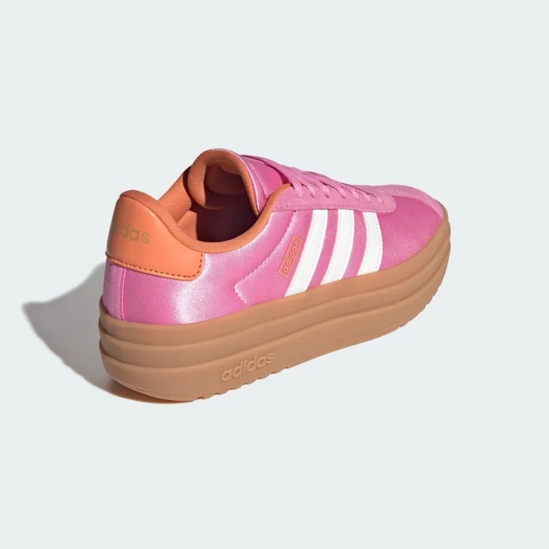 Adidas VL Court Bold Junior Bliss Pink / Off White / Dusky Orange (JQ1875)