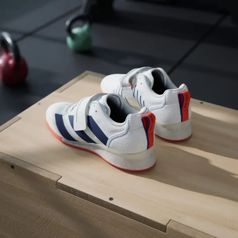 Adidas Adipower Weightlifting 3 Cloud White / Dark Blue / Royal Blue (JP9872)