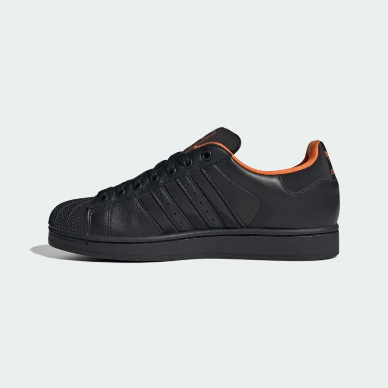 Adidas Superstar II Core Black / Core Black / Orange (JS2834)