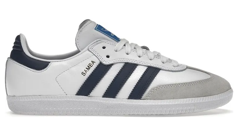 adidas Samba ADV White Shadow Navy (GW3158)