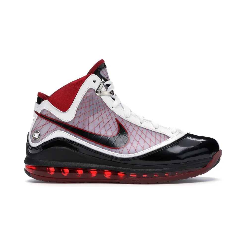 Nike LeBron 7 White/Black-Varsity Red (375664-102)