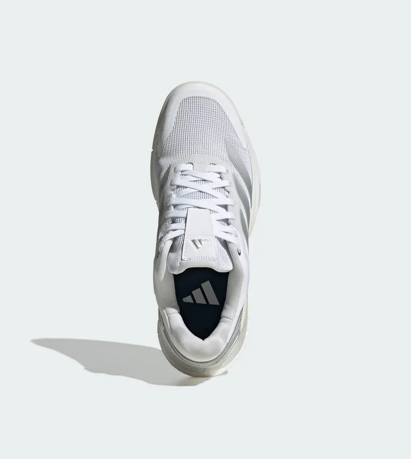 Adidas Crazyquick BOOST Padel Cloud White / Silver Metallic / Zero Metalic (JR4660)