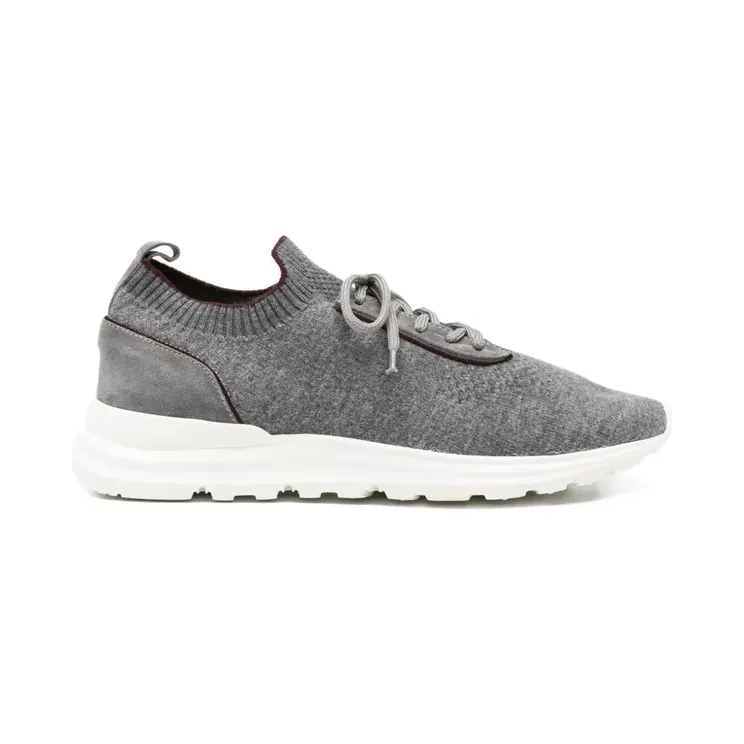 Eleventy Gebreide met vlakken “Grey” (N77SCNN01SCA0N011)
