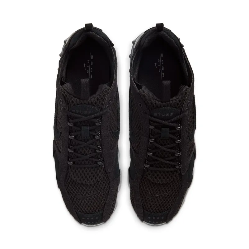 Nike x Stussy Air Zoom Spiridon Cage 2 Black (2020) (CQ5486-001)