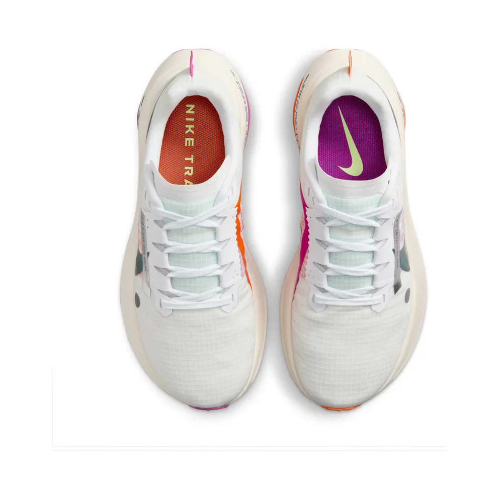 Nike ZoomX Ultrafly Trail White Safety Orange Vivid Grape (DZ0489-101)