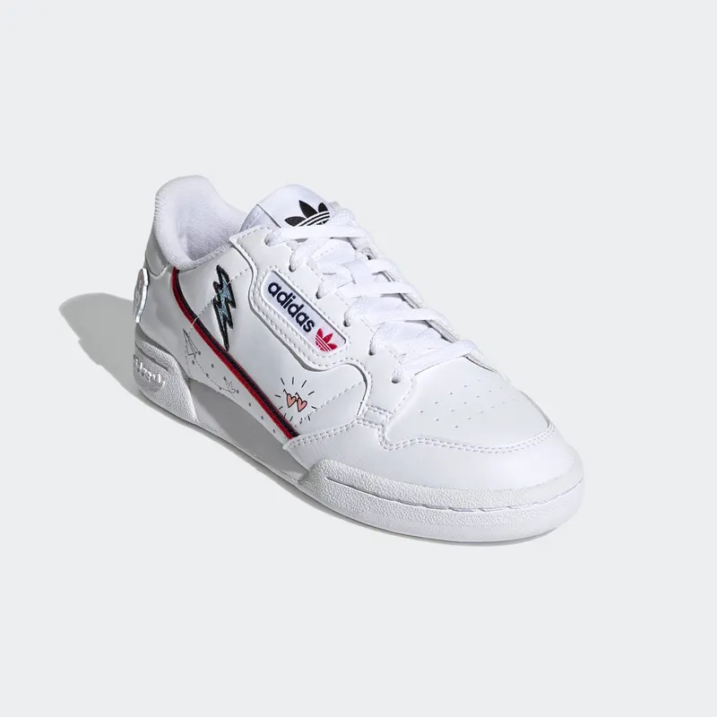 Adidas Continental 80 Cloud White / Collegiate Navy / Scarlet (FX6067)