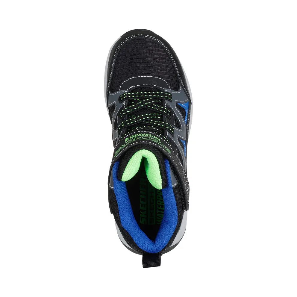 Skechers Waterproof: Storm Blazer – Drizzle Squad Sneaker Black/Blue
