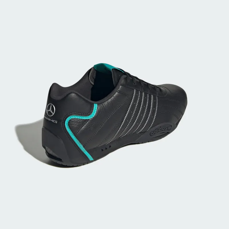 Adidas ADIRACER LO MERCEDES AMG PETRONAS F1 TEAM Shoes Core Black / Semi Mint Rush / Core Black (JR4543)