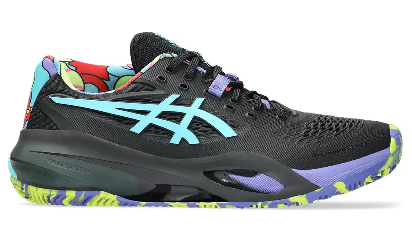 ASICS Gel-Resolution X Padel L.E. Black Energy Aqua (1041A503-002)