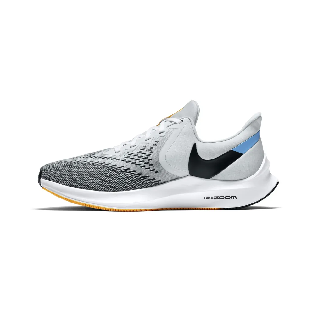 Nike Zoom Winflo 6 “Pure Platinum / Laser Orange / White / Black” (AQ7497-013)