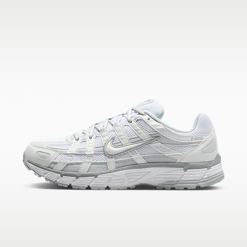 Nike P-6000 “Summit White Pure Platinum”: licht lijnenspel voor haar
