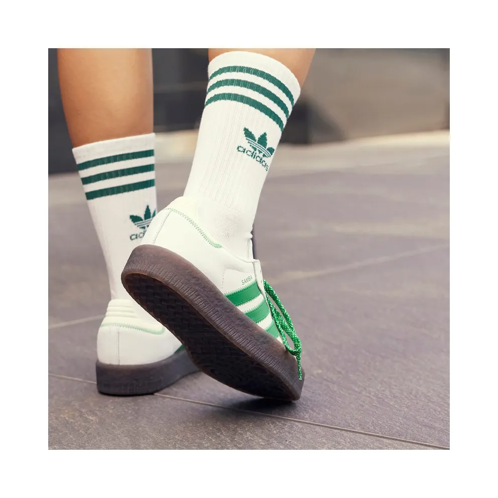Adidas Sambae Cloud White / Green / Off White (IE9105)