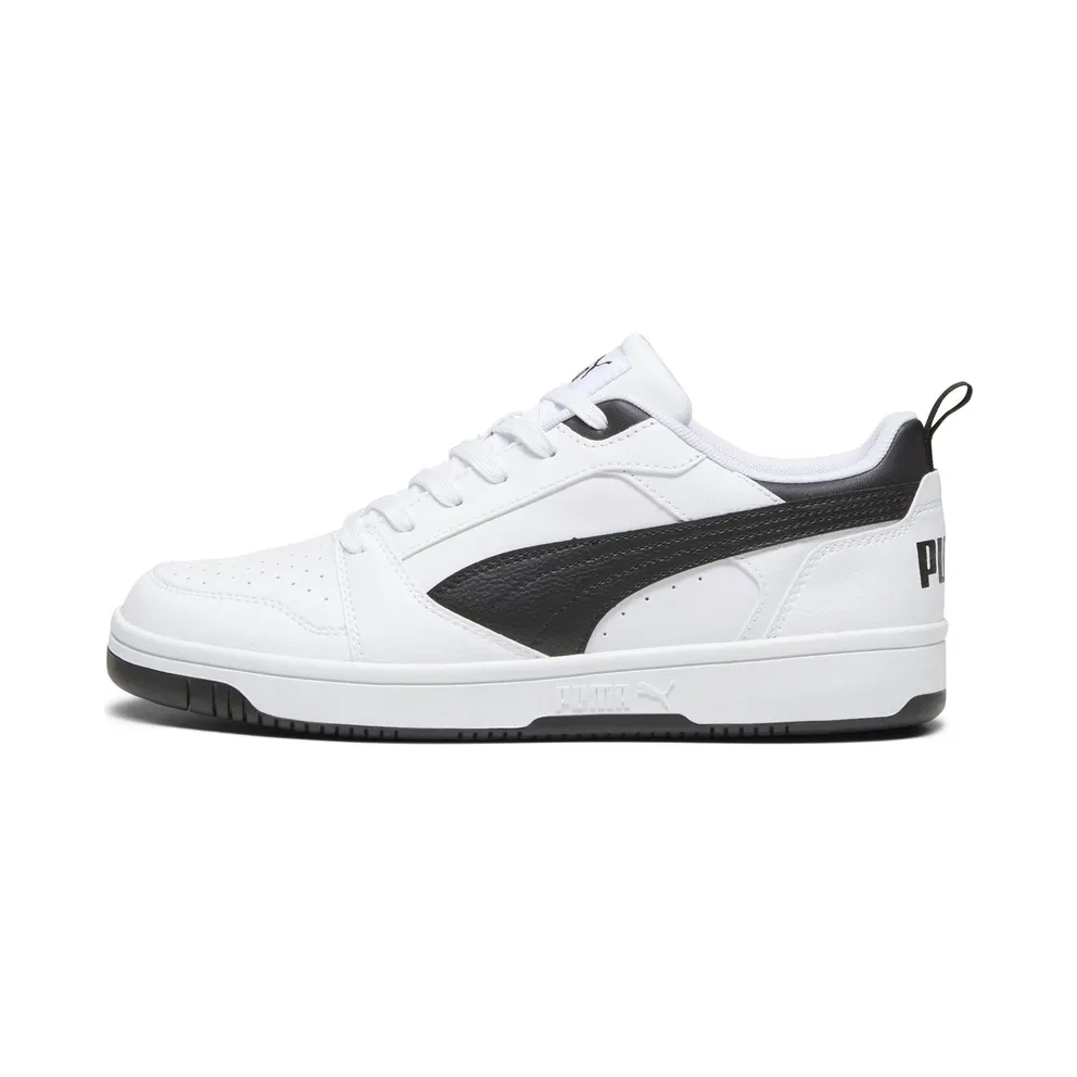 Puma Rebound V6 Low “Puma White / Puma Black / Puma Black” (392328_02)