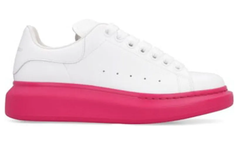 Alexander McQueen Oversized White Pink Sole (553770WHTQ49388)