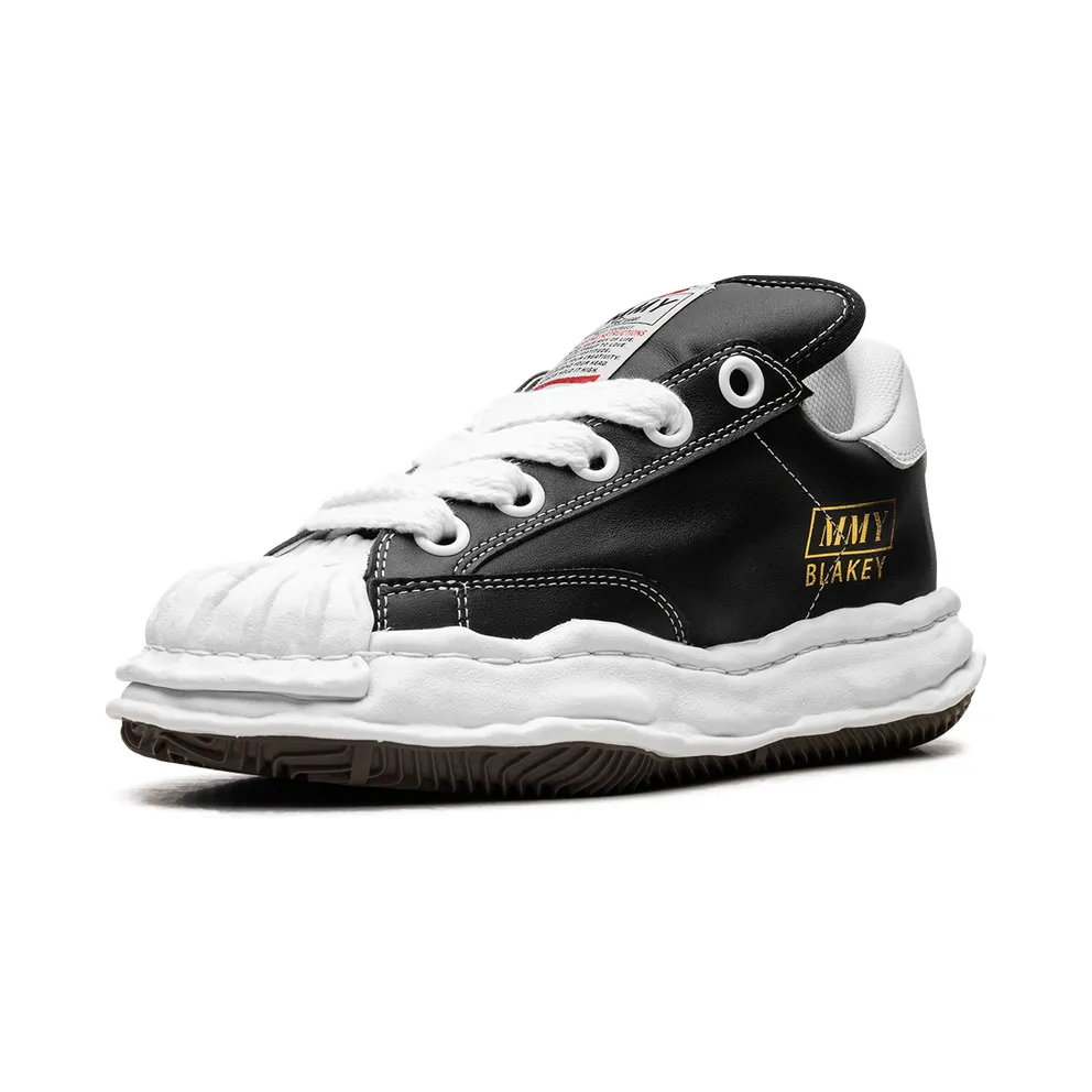 Maison Mihara Yasuhiro Blakey Low OG Puffer Sole “Black/White” (A12FW723-BLKWHT)