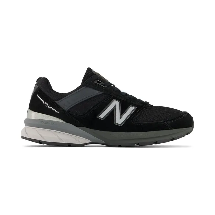 New Balance 990v5 Made In USA ‘Black’ Black/Silver (M990BK5)