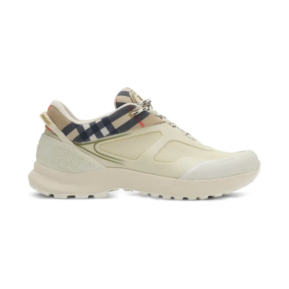 Burberry Check aus Mesh – Nude (8119156)
