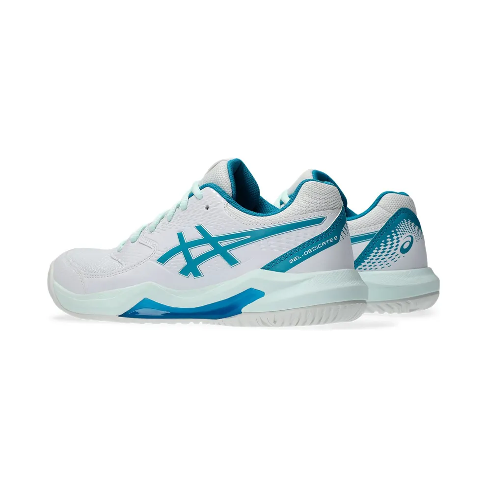ASICS Gel-Dedicate 8 White Teal Blue (1042A237-103)