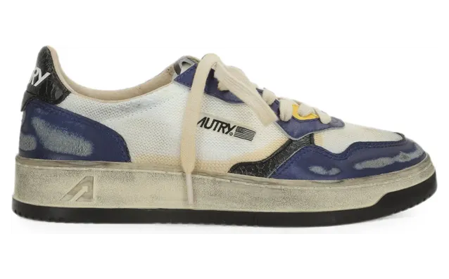 Autry Super Vintage Low “White/Blue” (AVLM KH03)